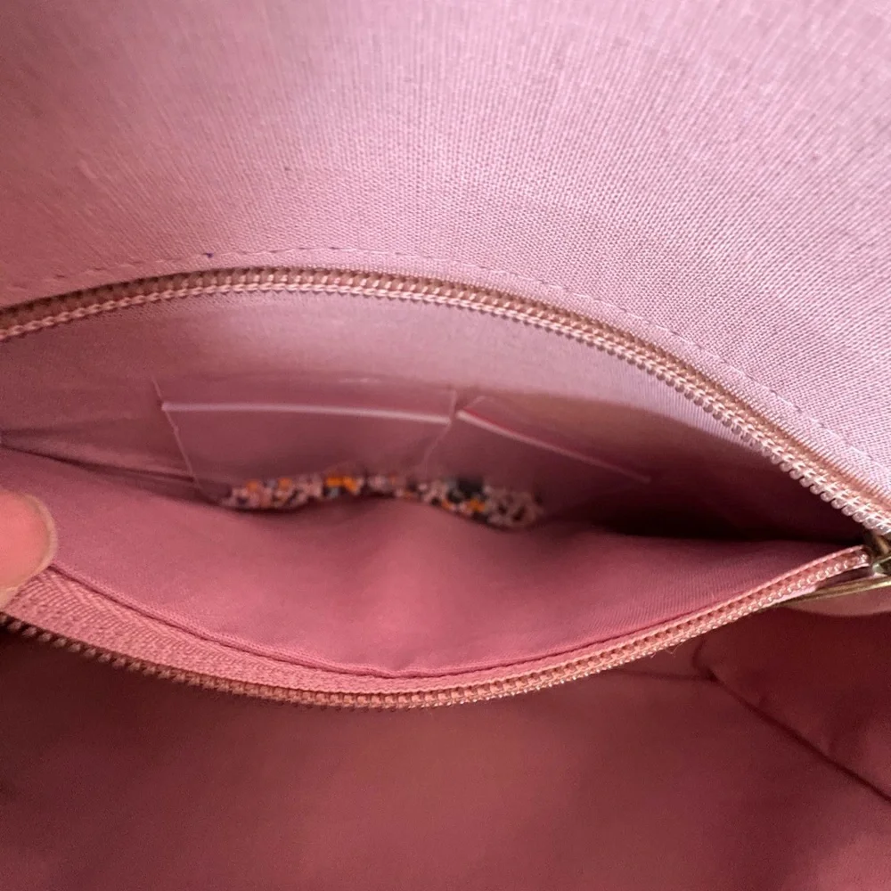 Floral Beaded Shoulder Bag NWT America And Beyond Sparkly Springy Intricate - Picture 14 of 16